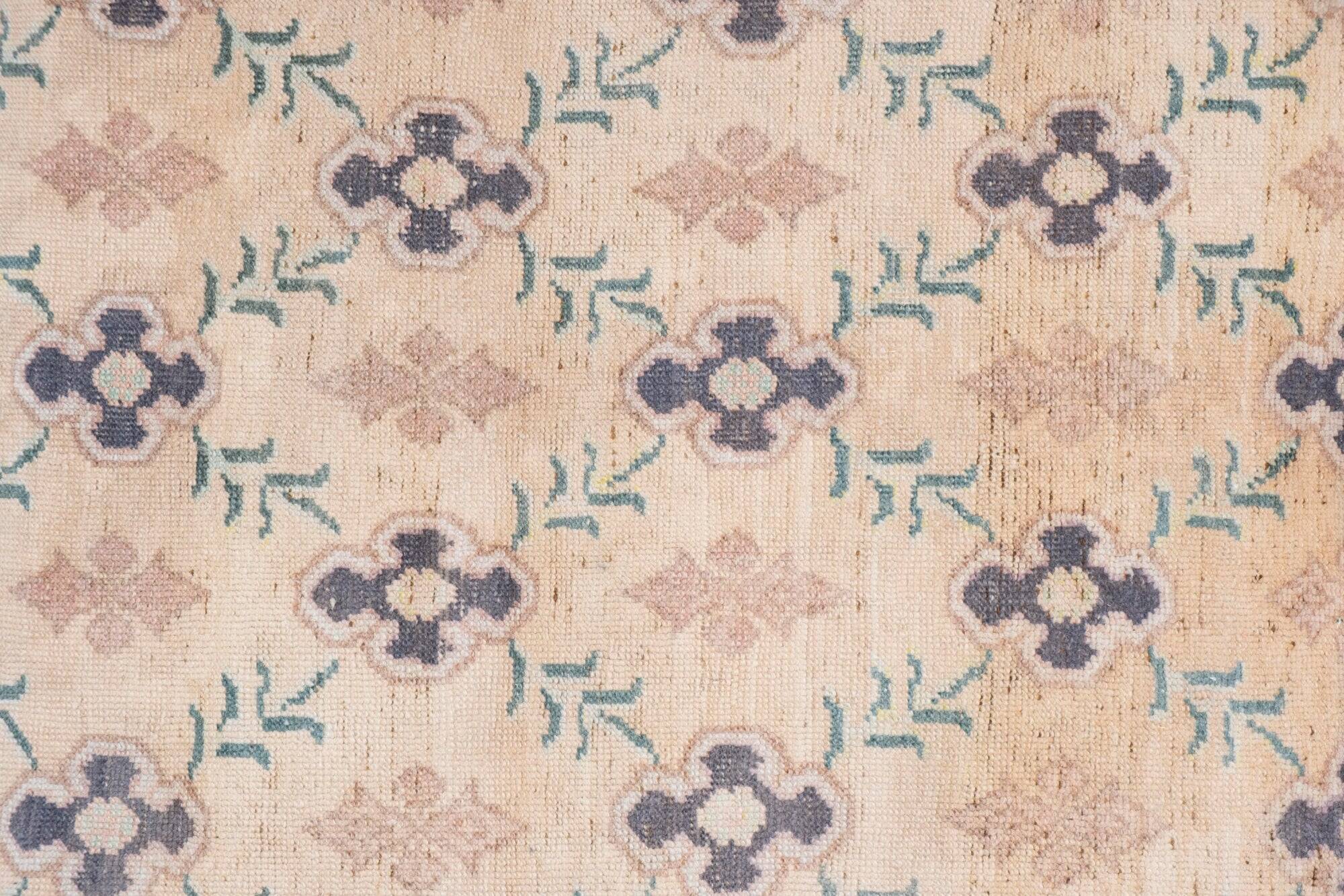 Vintage Turkish hallway rug 127x280 cm