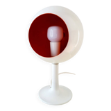 Lampe à table à globe oculaire de l'ère spatiale, Anvia, avec du métal, Jaren 1960