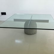 Coffee table "Paracarro" by Giovanni Offredi, Italy 70s