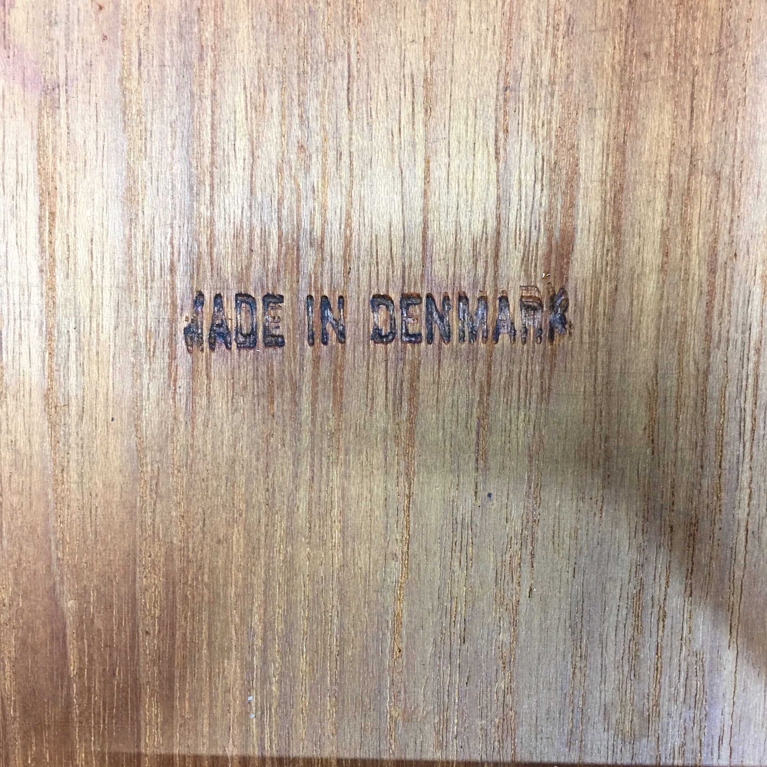 Danish tables in teak