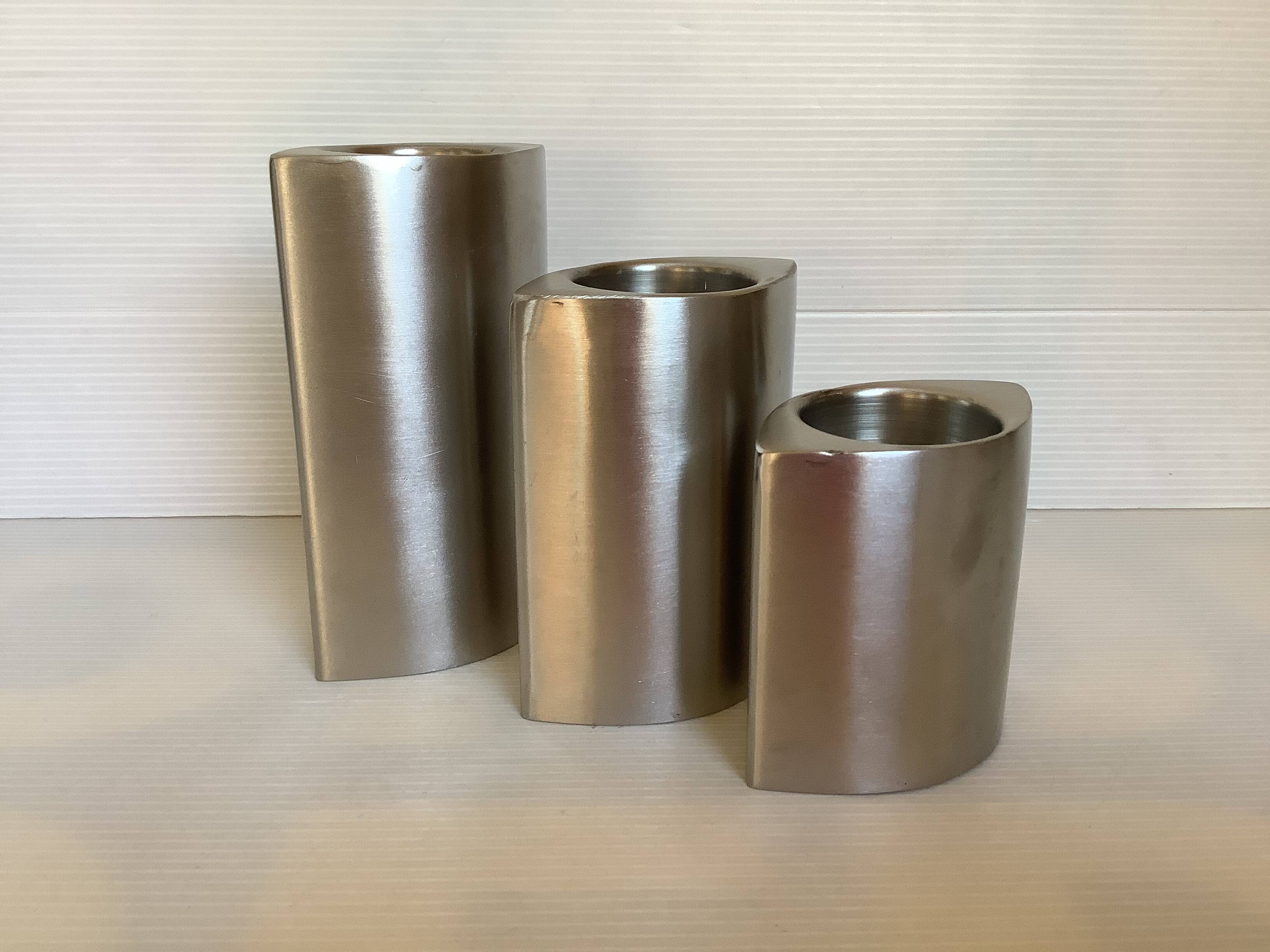 Trio of candle holders