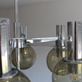 Lustre Spoutnik par Kaiser Leuchten vintage 1960