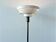Lampadaire vintage avec abat-jour en forme d'anneau 1970s