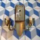 Pair of Italian wall lights 1960-70