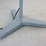 Vintage adjustable gooseneck industrial floor lamp, 70s