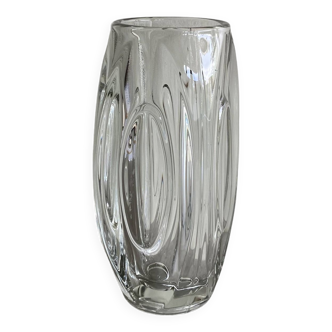 Bohemian glass vase