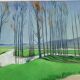 Large landscape on canvas 1.25m x 0.57m