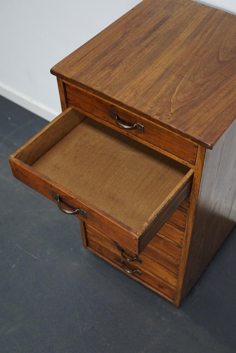 Vintage apothecary furniture in pine, France, 1930s