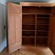 Wooden wardrobe