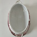 Rare old vegetable dish – Saint-Amand Hamage – English red ironstone