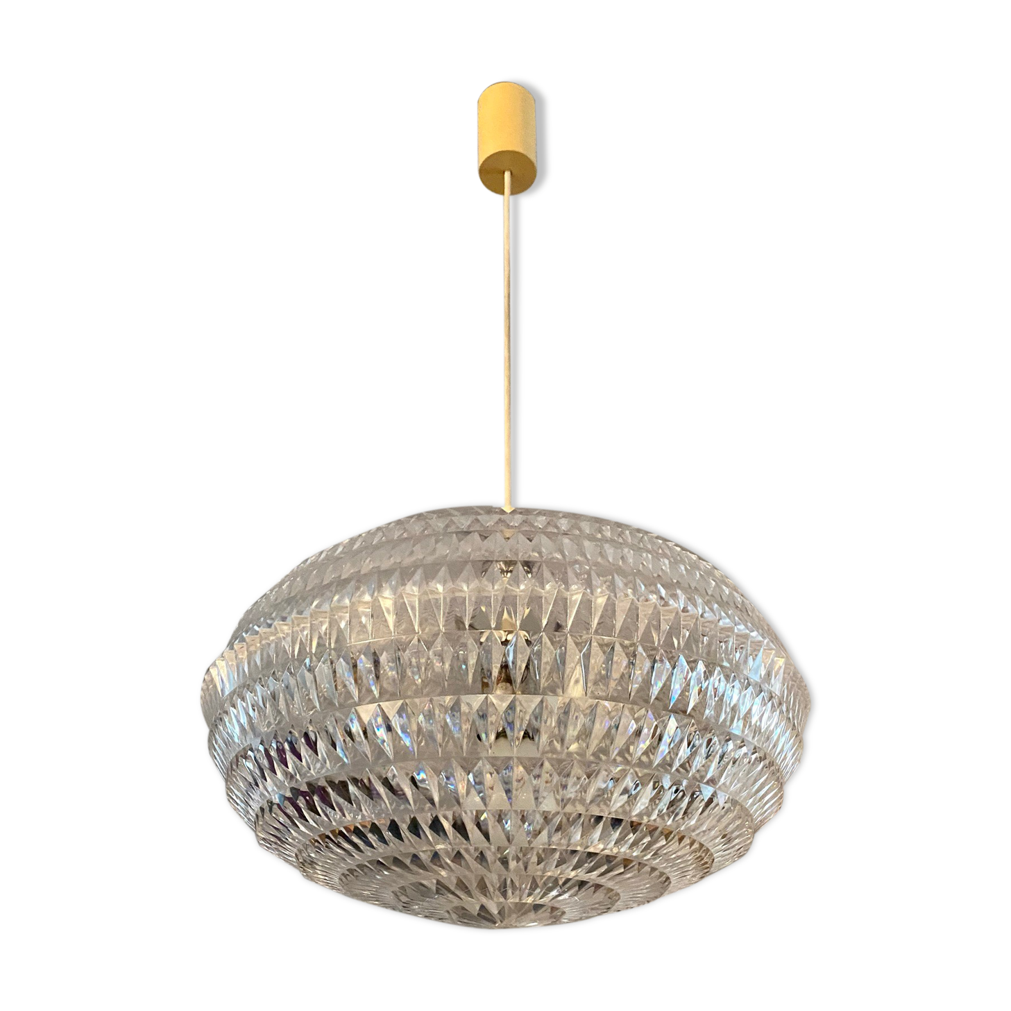 Old Diamond suspension lamp by Aloys Gangkofner Germany
