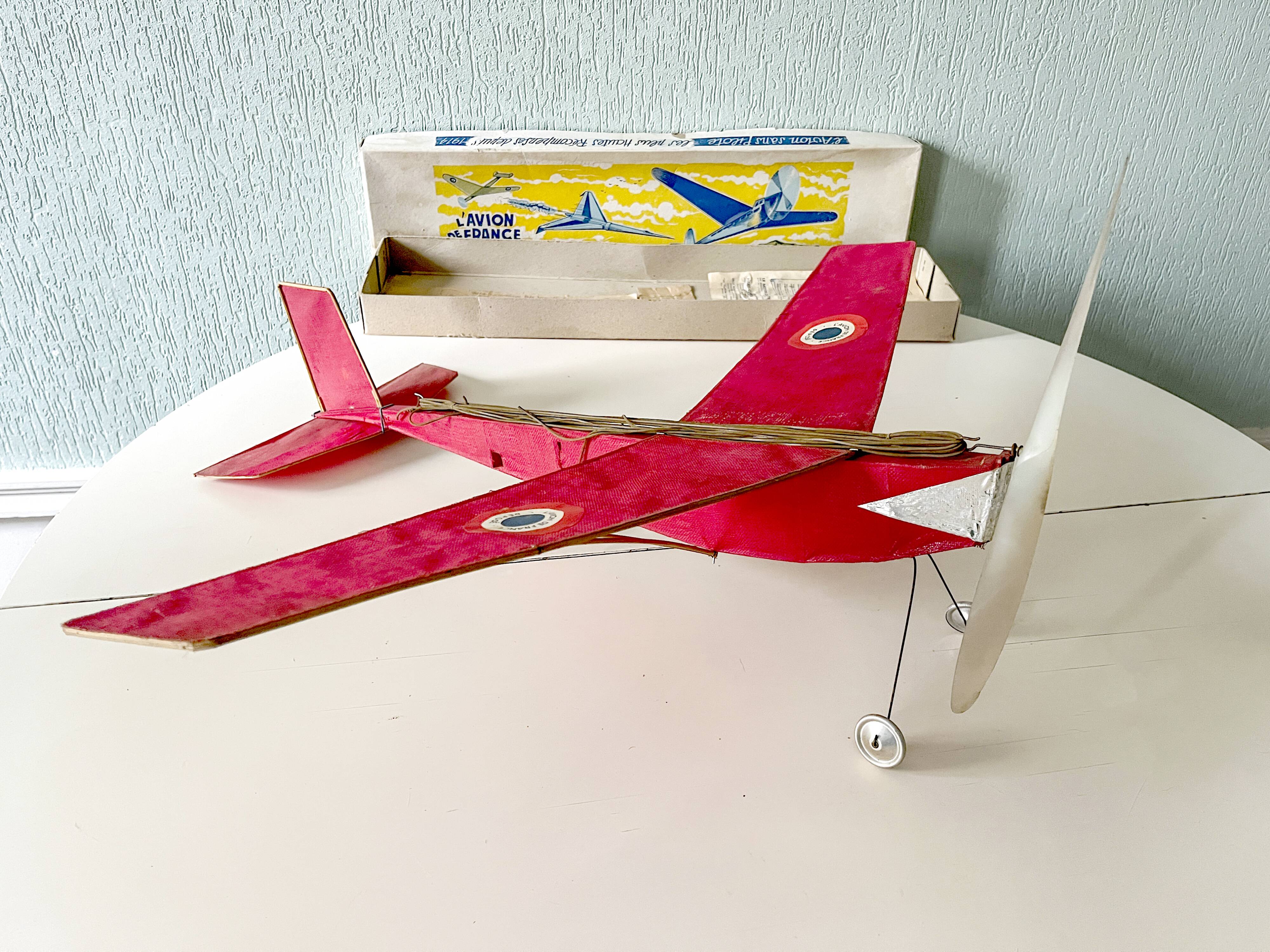 The French Airplane, "Grand Raid" model, Unmanned Aircraft, Unis France