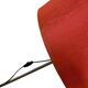 Vintage orange and red floor lamp from the 1970s