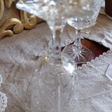 Lot de cinq verres ancien