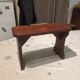 Mini teak bench