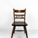 Set of 6 "Windsor" / Western / Cowboy chairs in beech, Circa 1970