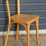 8 chaises baumann n°21 hêtre clair