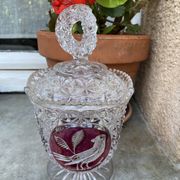 German Crystal Bonbonnière Hofbauer – "Byrdes" Collection (The Ru)
