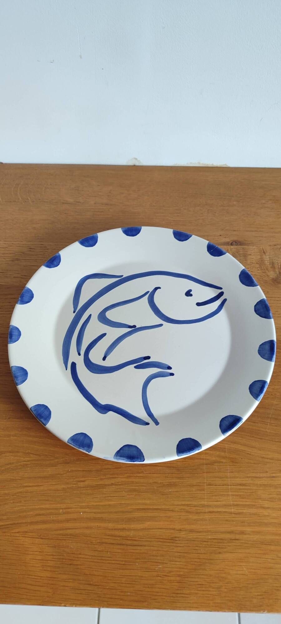 Fish decorative plate