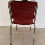 Vintage chrome stainless steel chair 1970