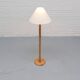 Pine floor lamp Solbackens Svarveri 1970s