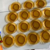 Set of 15 Duralex dessert plates