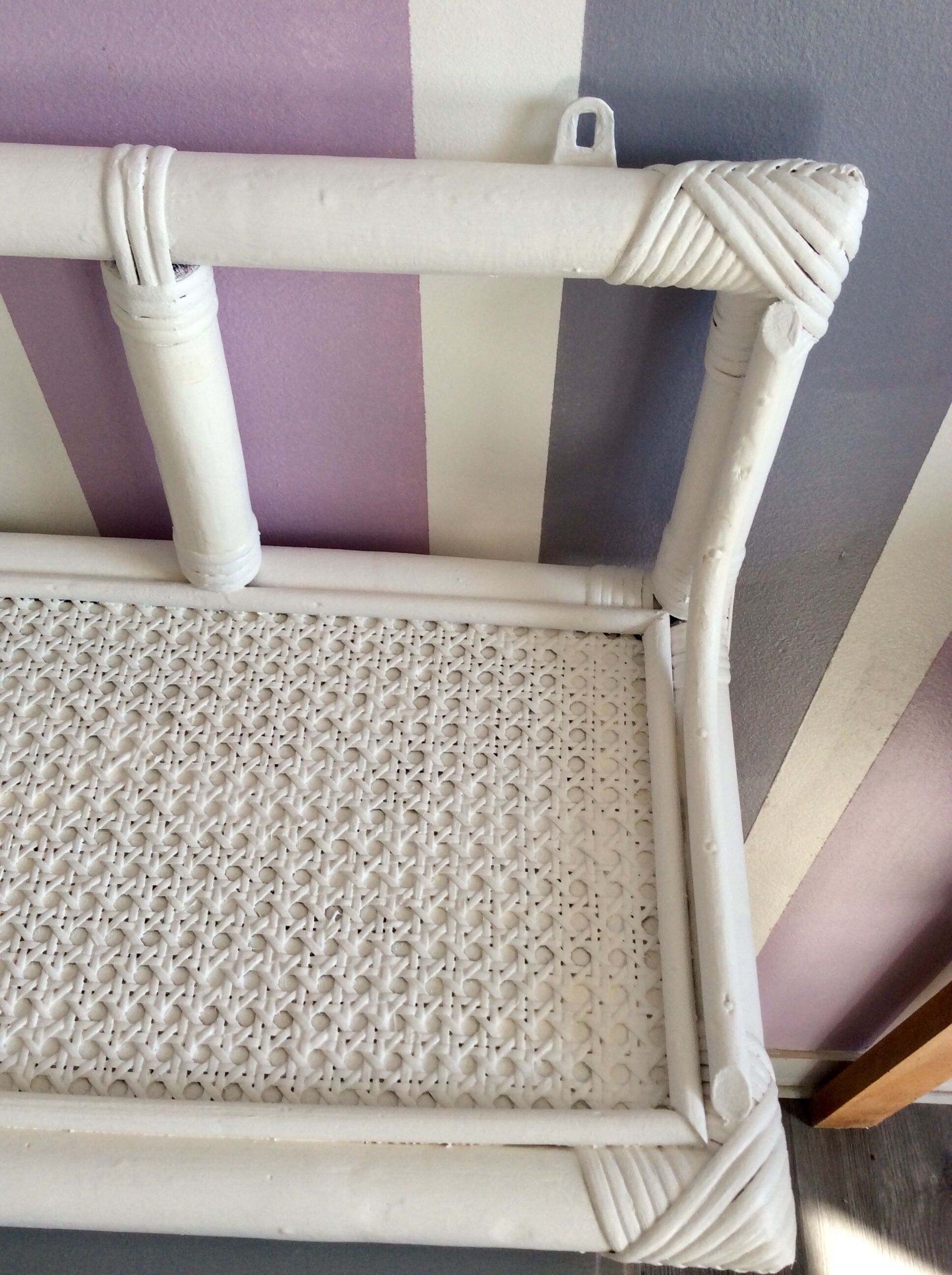 Rattan shelf and canning