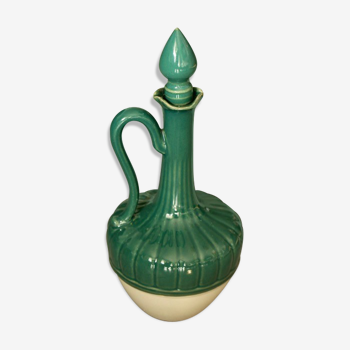 Terre d'Acier decanter signed Revol de Saint-Uze, in "fire porcelain" (porcelain stoneware)