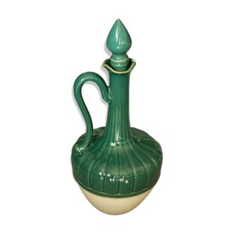 Terre d'Acier decanter signed Revol de Saint-Uze, in "fire porcelain" (porcelain stoneware)