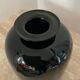 Vintage vase in black opaline 60s-70s