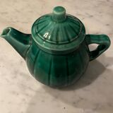 Vintage green teapot