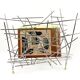Vintage Fratelli Campana for Alessi magazine rack, Italian design