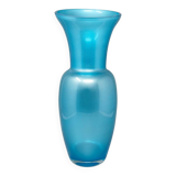 1970s Astonishing Blue Vase by Jean Close' for Michielotto. Made in Italy