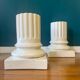 Duo de deux colonnes doriques style grec antique