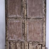 Old teak door