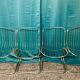 Set of 4 Gastone Rinaldi style chairs in chrome metal