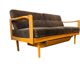 Lit de jour/fauteuil/canapé vintage en bois KNOLL