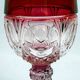 Suite de 2 verres à vin du Rhin en cristal Nachtmann Amaris bicolores neufs