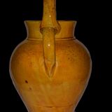 Gargoulette or pitcher in water in Earth enamelled Dieulefit 1930