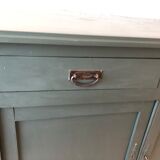 Vintage buffet dark green