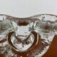 Vintage Swedish glass candlestick from Pukeberg, 1970s