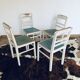 Series of 4 vintage chairs