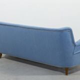 Swedish modern elegant Carl Malmsten sofa 'Samsas' by OH Sjögren, 1960's