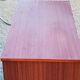 Vintage mahogany chest of drawers from the 60s conical feet 4 drawers