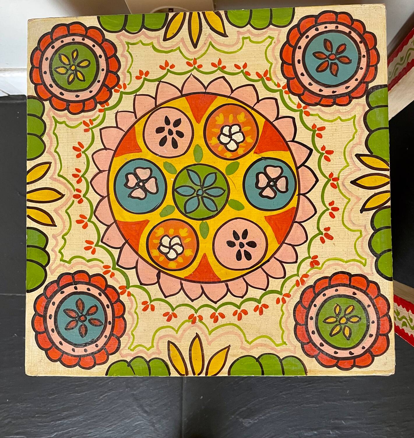 Pair of bedside or end table side tables