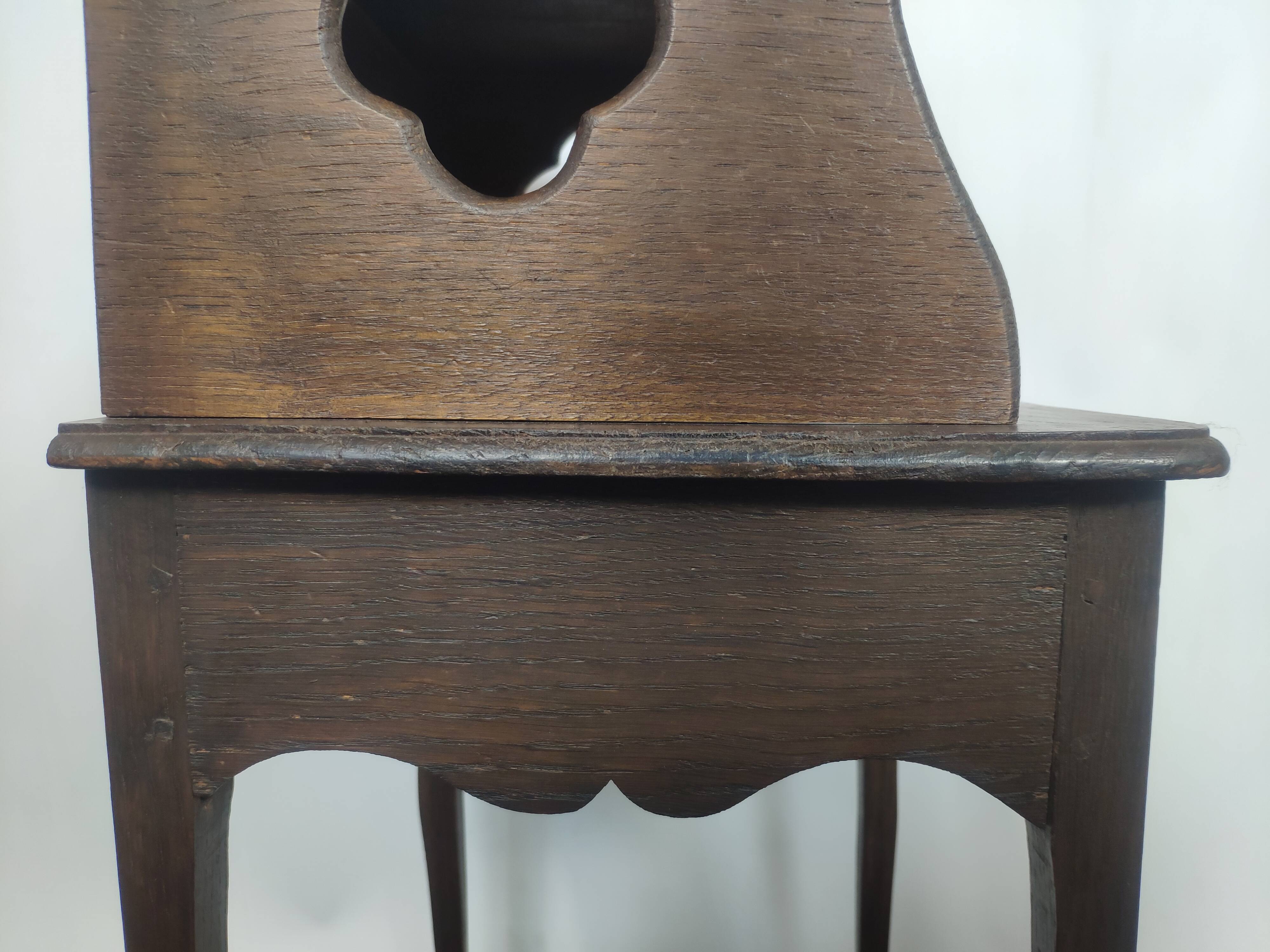 Pair of bedside in old oak