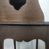 Pair of bedside in old oak