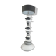 Pebble men lamp by the giant Francois Chatain