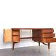 Mid-Century Organic Teak Desk from Sola Møbler, 1960s.