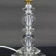 Art Deco crystal lamp,  France, Circa 1940